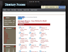 Tablet Screenshot of directoryprocess.com